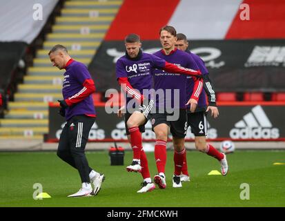 Sheffield, Großbritannien. Mai 2021. Oliver Norwood von Sheffield Utd während des Spiels der Premier League in Bramall Lane, Sheffield. Bildnachweis sollte lauten: Simon Bellis / Sportimage Stockfoto