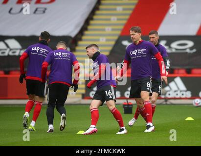 Sheffield, Großbritannien. Mai 2021. Sander Berge von Sheffield Utd beim Premier League-Spiel in der Bramall Lane, Sheffield. Bildnachweis sollte lauten: Simon Bellis / Sportimage Stockfoto