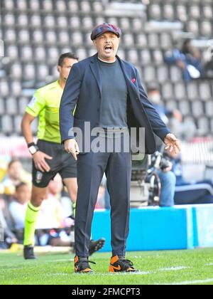 Udine, Italien. Mai 2021. Friuli - Stadion Dacia Arena, Udine, Italien, 08. Mai 2021, Sinisa Mihajlovic (Coach Bologna) während des FC Udinese Calcio gegen Bologna, Italienisches Fußballspiel der Serie A - Foto Ettore Griffoni / LM Credit: Live Media Publishing Group/Alamy Live News Stockfoto