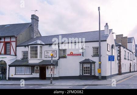 The Duke of Wellington Pub, Cowbridge, „The Duke of Glamorgan“ Stockfoto