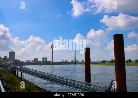 Düsseldorf am Rhein Deutschland Stockfoto