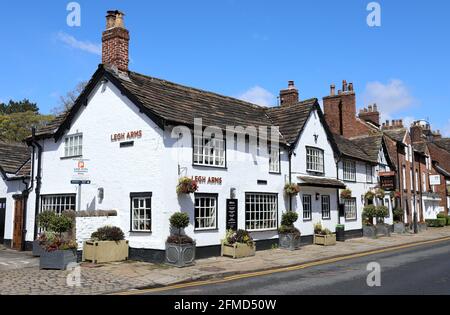 Das Dorf in der Stadt Prestbury in der Stadt von Prestbury Stockfoto