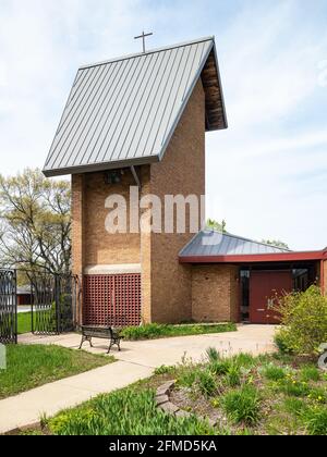 Lansing Presbyterian Church entworfen von Edward Dart Stockfoto