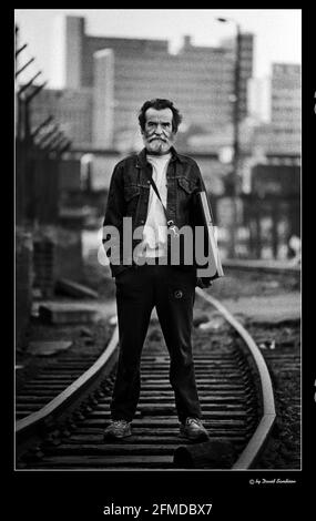 Athol Fugard südafrikanischer Dramatiker in Johannesburg. Stockfoto