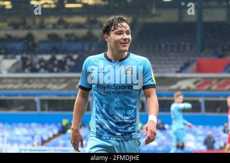 Birmingham, Großbritannien. Mai 2021. Callum OHare #11 von Coventry City in Birmingham, Vereinigtes Königreich am 5/8/2021. (Foto von Simon Bissett/News Images/Sipa USA) Quelle: SIPA USA/Alamy Live News Stockfoto