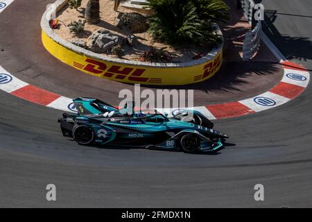 88 Blomqvist Tom (gbr), Nio 333 FE Team, Nio 333 FE 001, Aktion während des Monaco ePrix 2021, 4. Treffen der Formel-E-Weltmeisterschaft 2020-21, auf dem Circuit de Monaco am 8. Mai in Monaco - Foto Marc de Mattia / DPPI Stockfoto