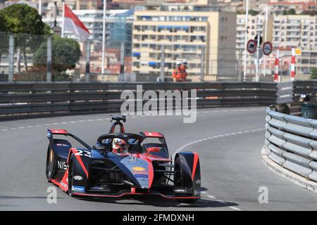 23 Buemi Sébastien (SWI), Nissan e.Dams, Nissan IM02, Aktion während des Monaco ePrix 2021, 4. Treffen der Formel-E-Weltmeisterschaft 2020-21, auf dem Circuit de Monaco am 8. Mai in Monaco - Foto Grégory Lenormand / DPPI Stockfoto