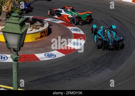 BIRD Sam (gbr), Jaguar Racing, Jaguar I-Type 5, Porträt während des Monaco ePrix 2021, 4. Treffen der Formel-E-Weltmeisterschaft 2020-21, auf dem Circuit de Monaco am 8. Mai in Monaco - Foto Marc de Mattia / DPPI Stockfoto