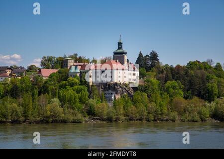 Schloss Persenbeug, Österreich, Europa Stockfoto