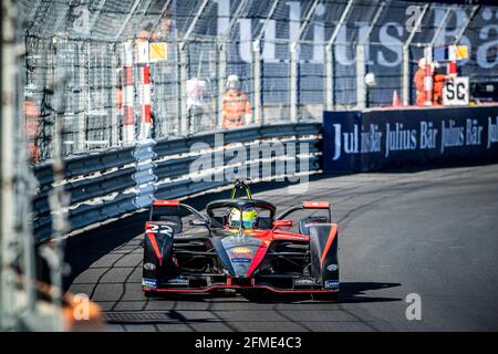 22 Rowland Oliver (gbr), Nissan e.Dams, Nissan IM02, Aktion während des Monaco ePrix 2021, 4. Treffen der Formel-E-Weltmeisterschaft 2020-21, auf dem Circuit de Monaco am 8. Mai in Monaco - Foto Grégory Lenormand / DPPI Stockfoto