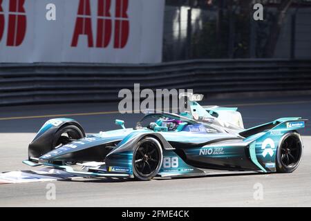88 Blomqvist Tom (gbr), Nio 333 FE Team, Nio 333 FE 001, Aktion während des Monaco ePrix 2021, 4. Treffen der Formel-E-Weltmeisterschaft 2020-21, auf dem Circuit de Monaco am 8. Mai in Monaco - Foto Grégory Lenormand / DPPI Stockfoto