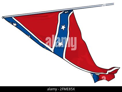 Flagge der Bundeswehr in den USA Stock Vektor