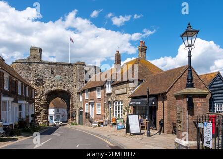 The Landgate, Rye, East Sussex, Großbritannien Stockfoto