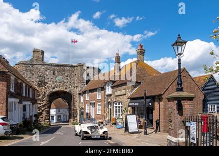 The Landgate, Rye, East Sussex, Großbritannien Stockfoto