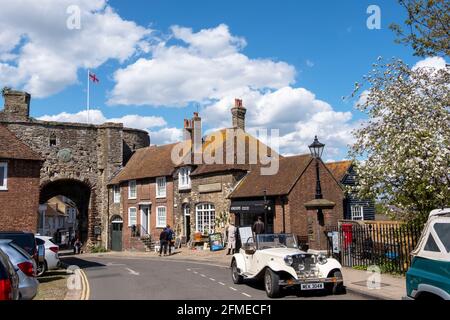 The Landgate, Rye, East Sussex, Großbritannien Stockfoto