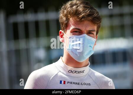 Chovet Pierre-Louis (Fra), Jenzer Motorsport, Dallara F3, Portrait während des 1. Rennens der FIA Formel-3-Meisterschaft 2021 vom 07. Bis 10. Mai 2021 auf dem Circuit de Barcelona-Catalunya in Montmelo bei Barcelona, Spanien - Foto Sebastiaan Rozendaal / Dutch Photo Agency / DPPI Stockfoto