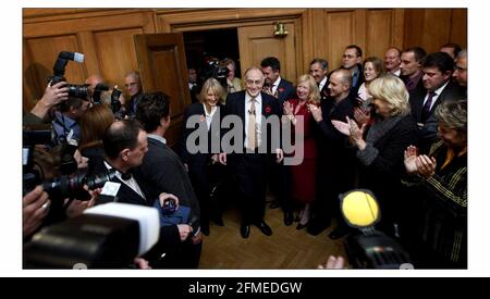 Michael Howard wird für die Konservative Partei laufen Leader.pic David Sandison 31/10/2003 Stockfoto