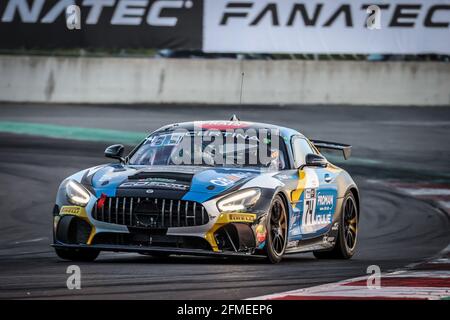 74 JOULIE Enzo (FRA), BAUD Sébastien (FRA), CD Sport, Mercedes-AMG GT4, Aktion beim 2. Lauf des Championnat de France FFSA GT - GT4 France 2021, vom 6. Bis 9. Mai 2021 auf dem Circuit de Nevers Magny-Cours, Magny-Cours, Frankreich - Foto François Flamand / DPPI Stockfoto