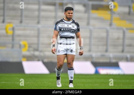 Andre Savelio (11) von Hull FC in, am 5/8/2021. (Foto von Craig Thomas/News Images/Sipa USA) Quelle: SIPA USA/Alamy Live News Stockfoto