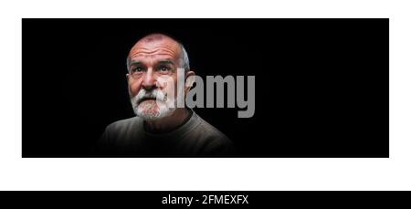 Athol Fugard...... Südafrikanischer Dramatiker in London.pic David Sandison 15/3/2002 Stockfoto