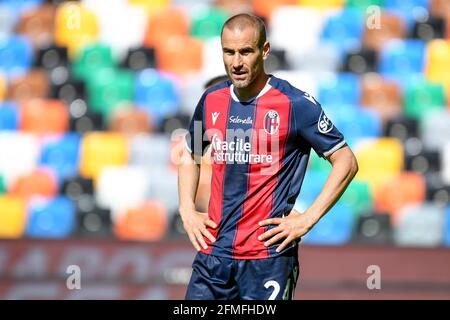 Udine, Italien. Mai 2021. Rodrigo Palacio (Bologna) während Udinese Calcio gegen Bologna FC, Italienische Fußballserie A Spiel in Udine, Italien, Mai 08 2021 Quelle: Independent Photo Agency/Alamy Live News Stockfoto