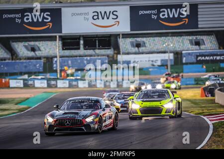 15 CAMPBELL Christopher (FRA), IBANEZ Lluc (ESP), NM Racing Team, Mercedes-AMG GT4, Action beim 2. Lauf des Championnat de France FFSA GT - GT4 France 2021, vom 6. Bis 9. Mai 2021 auf dem Circuit de Nevers Magny-Cours, Magny-Cours, Frankreich - Photo Paulo Maria / DPPI Stockfoto