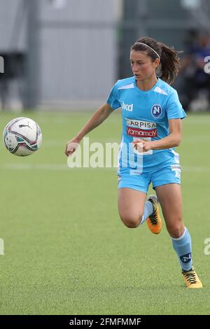 Turin, Italien, 8. Mai 2021. Isotta Nocchi von Napoli Femminile während des Spiels Serie A Femminile im Juventus Training Center, Turin. Bildnachweis sollte lauten: Jonathan Moscrop / Sportimage Stockfoto