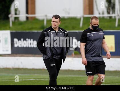 Rosslyn Park, London, Großbritannien. Mai 2021. Betfred Championship, Rugby League, London Broncos versus Newcastle Thunder; Newcastle Thunder Head Coach Eamon O'Carroll Credit: Action Plus Sports/Alamy Live News Stockfoto