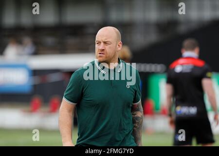 Rosslyn Park, London, Großbritannien. Mai 2021. Betfred Championship, Rugby League, London Broncos versus Newcastle Thunder; London Broncos Head Coach Danny ward Kredit: Action Plus Sports/Alamy Live News Stockfoto
