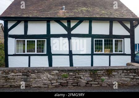 Traditionelles Holzhaus in herefordshire Stockfoto