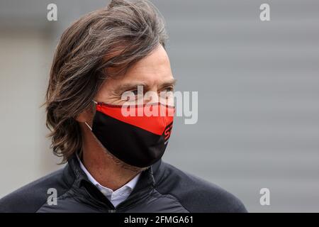 Ratel Stephane, Vorsitzender von SRO Motorsport, Portrait während der 2. Runde der Fanatec GT World Challenge Europe 2021 Powered by AWS, vom 6. Bis 9. Mai 2021 auf dem Circuit de Nevers Magny-Cours, Magny-Cours, Frankreich - Foto Francois Flamand / DPPI / LiveMedia Stockfoto