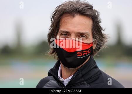 Ratel Stephane, Vorsitzender von SRO Motorsport, Portrait während der 2. Runde der Fanatec GT World Challenge Europe 2021 Powered by AWS, vom 6. Bis 9. Mai 2021 auf dem Circuit de Nevers Magny-Cours, Magny-Cours, Frankreich - Foto Francois Flamand / DPPI / LiveMedia Stockfoto