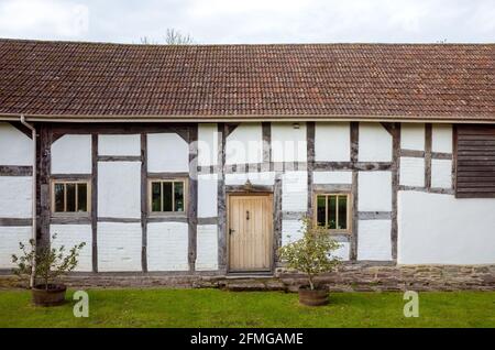 Traditionelles Holzhaus in herefordshire Stockfoto