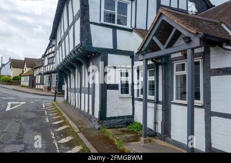 Traditionelles Holzhaus in herefordshire Stockfoto