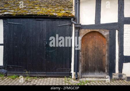 Traditionelles Holzhaus in herefordshire Stockfoto