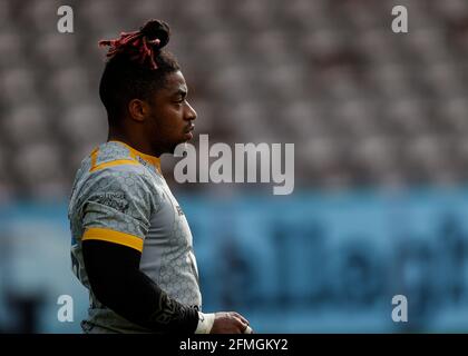 Twickenham Stoop, London, Großbritannien. Mai 2021. Englische Premiership Rugby, Harlekins versus Wesps; Paolo OdoGwu of Wesps Credit: Action Plus Sports/Alamy Live News Stockfoto