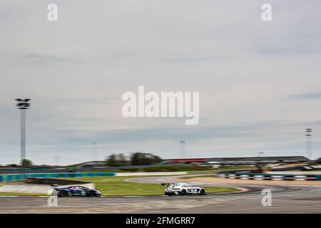 06 Engel Maro (ger), Stolz Luca (ger), TokSport, Mercedes-AMG GT3, Action beim 2. Lauf der Fanatec GT World Challenge Europe 2021 Powered by AWS, vom 6. Bis 9. Mai 2021 auf dem Circuit de Nevers Magny-Cours, Magny-Cours, Frankreich - Foto Clement Luck / DPPI / LiveMedia Stockfoto