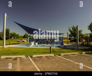 Stars and Stripes Pakr, Lake Hefner, OKC, OK. Stockfoto