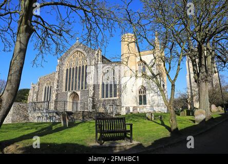 St. Michael's Kirche in Beccles, Suffolk, Großbritannien Stockfoto