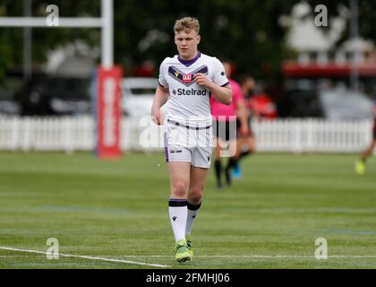 Rosslyn Park, London, Großbritannien. Mai 2021. Betfred Championship, Rugby League, London Broncos versus Newcastle Thunder; Cian Tirer of Newcastle Thunder Credit: Action Plus Sports/Alamy Live News Stockfoto