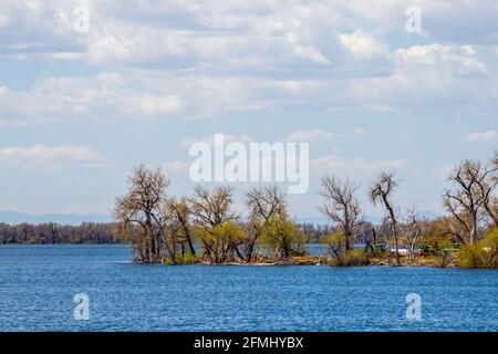 Barr Lake State Park, in Brighton, Colorado Stockfoto