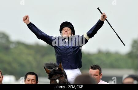 ROYAL ASCOT 2009. 3rd TAGE. DER GOLD CUP. JONNY MURTAGH AUF YEATS GEWINNT EINEN REKORD VON 4TH MAL. 18/6/09. BILD DAVID ASHDOWN Stockfoto