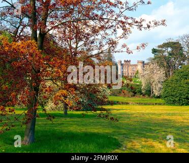 Großbritannien, England, Cheshire, Cholmondeley Castle and Gardens, Frühling Stockfoto