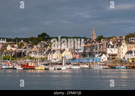 Treboul Marina, Douarnenez, Finistere (29), Bretagne, Frankreich Stockfoto