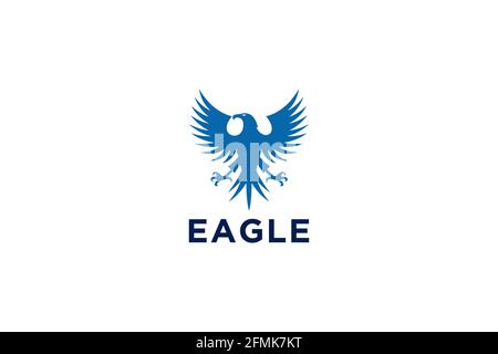 Eagle Logo Vektorvorlage Illustration. Stock Vektor