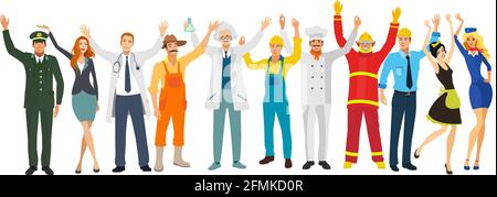 Internationaler Tag Der Arbeit. Isolierte Vektordarstellung für Arbeiter-Zeichen. Stock Vektor