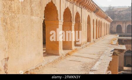 Neemrana Stepwell in Rajasthan, Indien Stockfoto