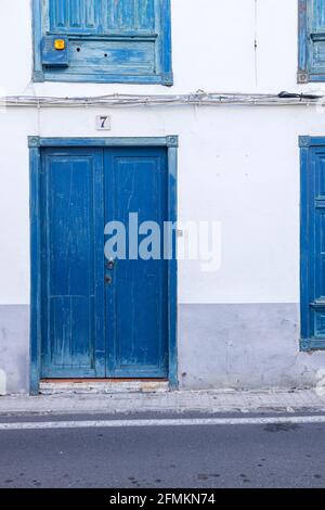 Architektonisches Detail in der Altstadt von Guia de Isora, Teneriffa, Kanarische Inseln, Spanien Stockfoto