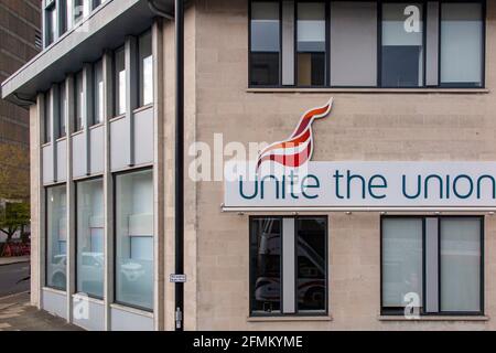 Vereinigen Sie die Büros der Union in Southhampton Stockfoto