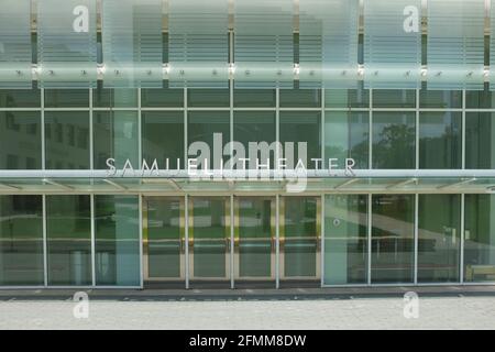 COSTA MESA, KALIFORNIEN - 8. MAI 2021: Samueli Theater im Segerstrom Center for the Arts Stockfoto